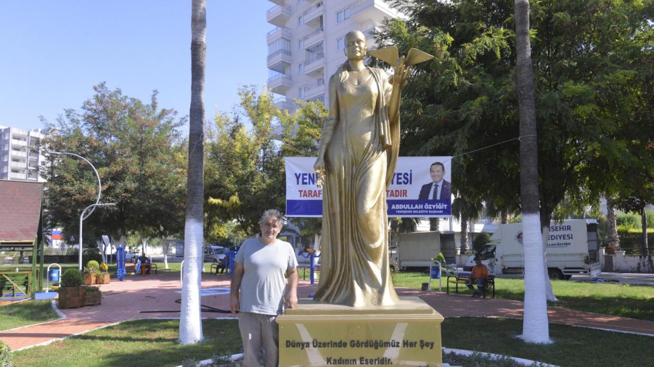 Yenişehir’e Barış Heykeli