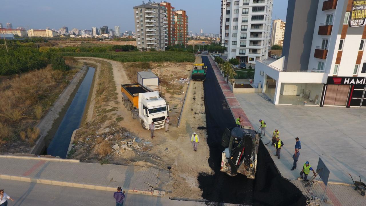 Yenişehir’de Asfalt Çalışmaları Sürüyor