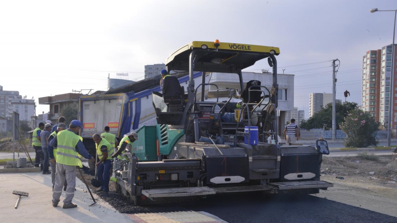 Yenişehir’de Asfalt Çalışmaları Sürüyor