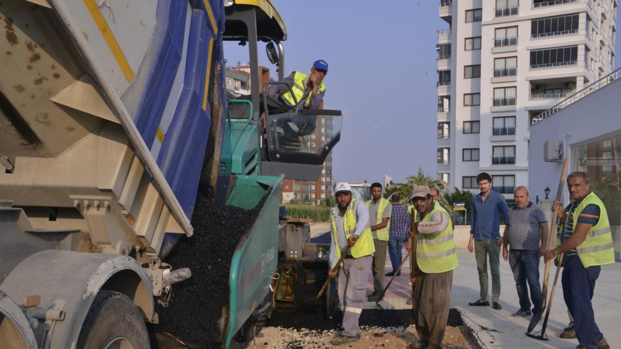 Yenişehir’de Asfalt Çalışmaları Sürüyor