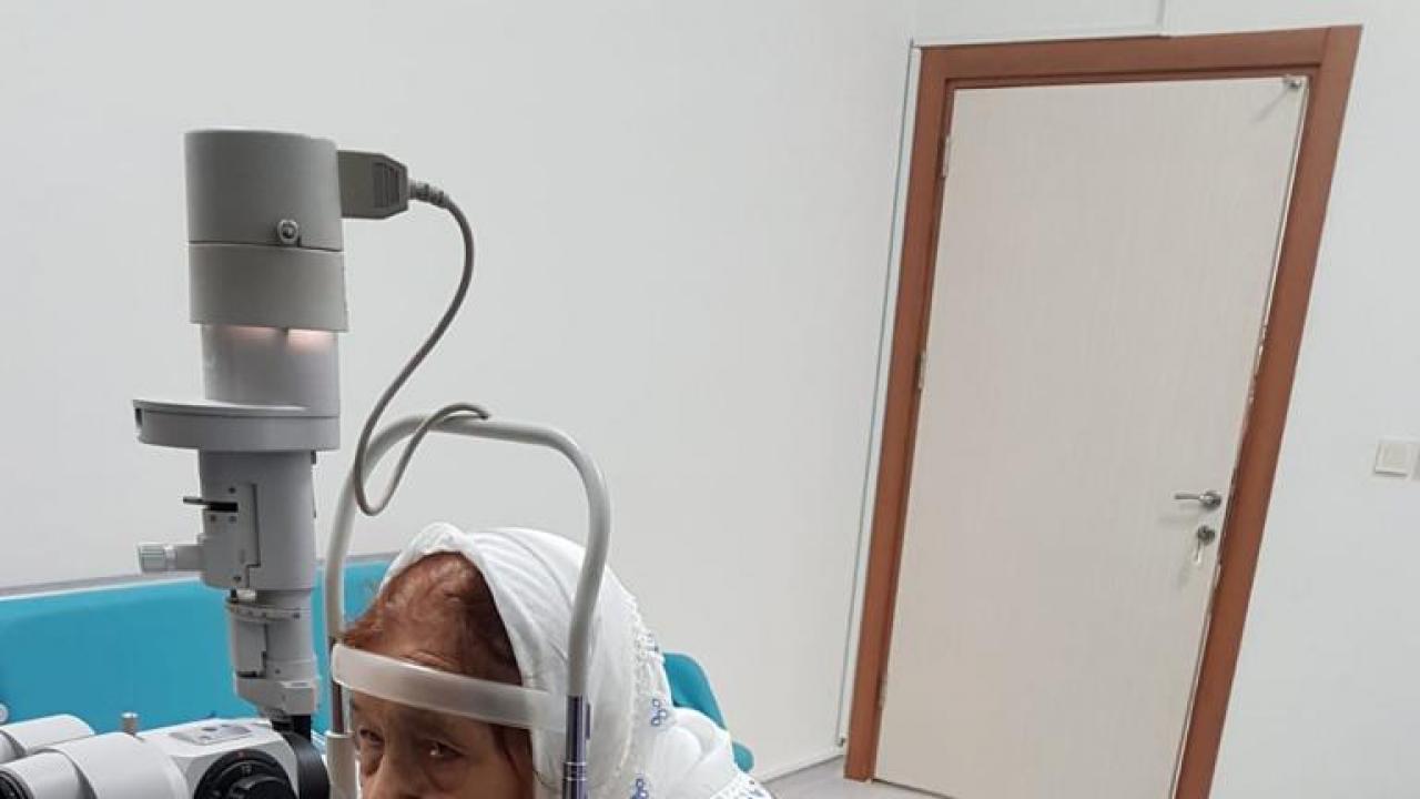 Dürdane Teyze Göz Sağlığına Kavuştu