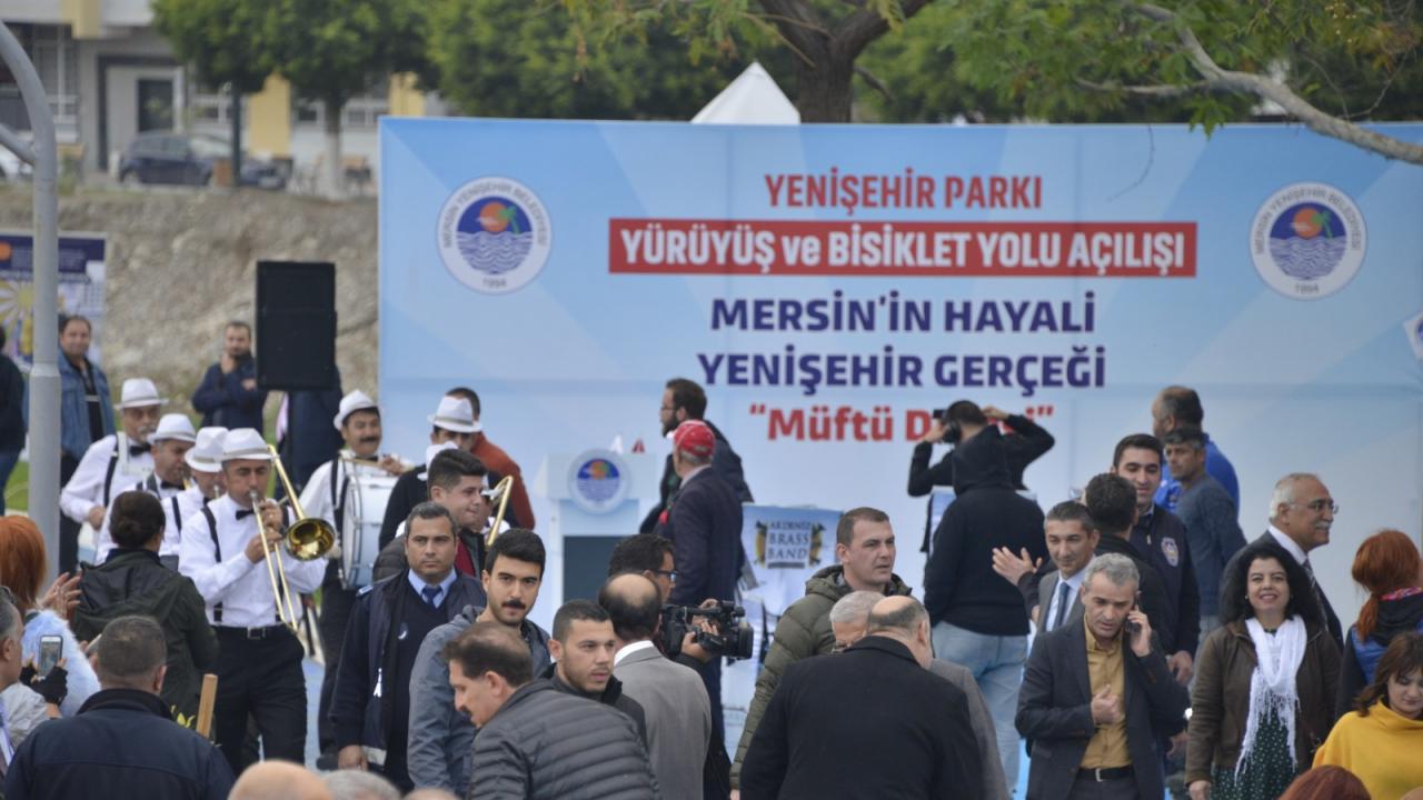 Yenişehirliler estetik bir yürüyüş ve bisiklet yoluna kavuştu