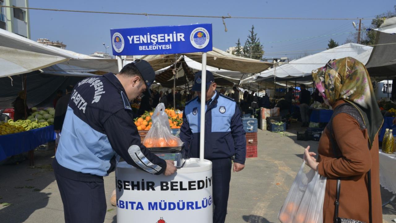 Pazar Alanında Hassas Terazi Uygulaması