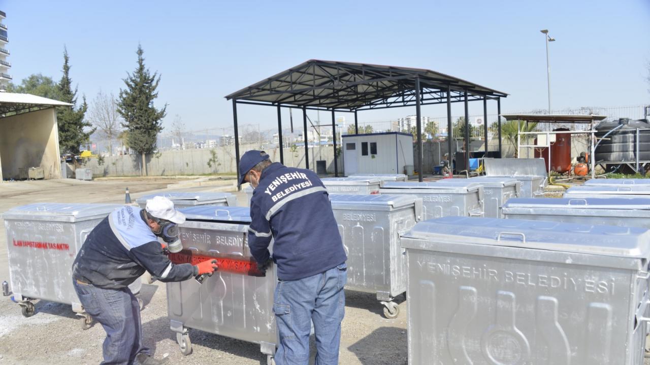 Yenişehir Çöp Kutularında Da Tasarruf Sağlıyor