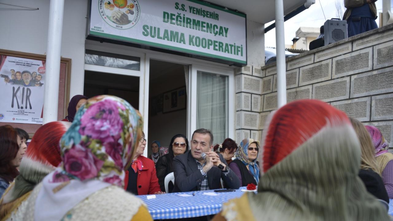 Başkan Özyiğit, 8 Mart'ı Emekçi Kadınlarla Kutladı