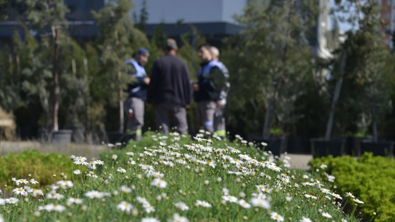 Yenişehir Belediyesi Yenişehir’i Renklendiriyor