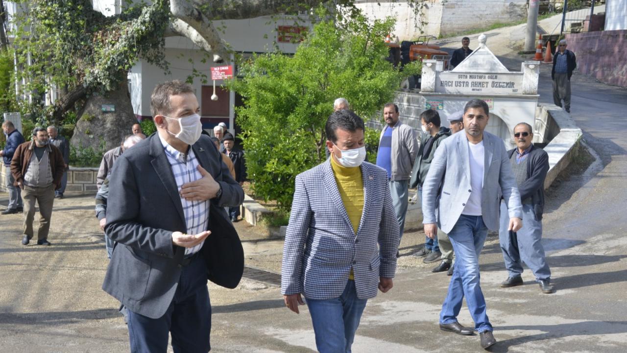 Başkan Özyiğit, Afetzede Üreticileri Ziyaret Etti