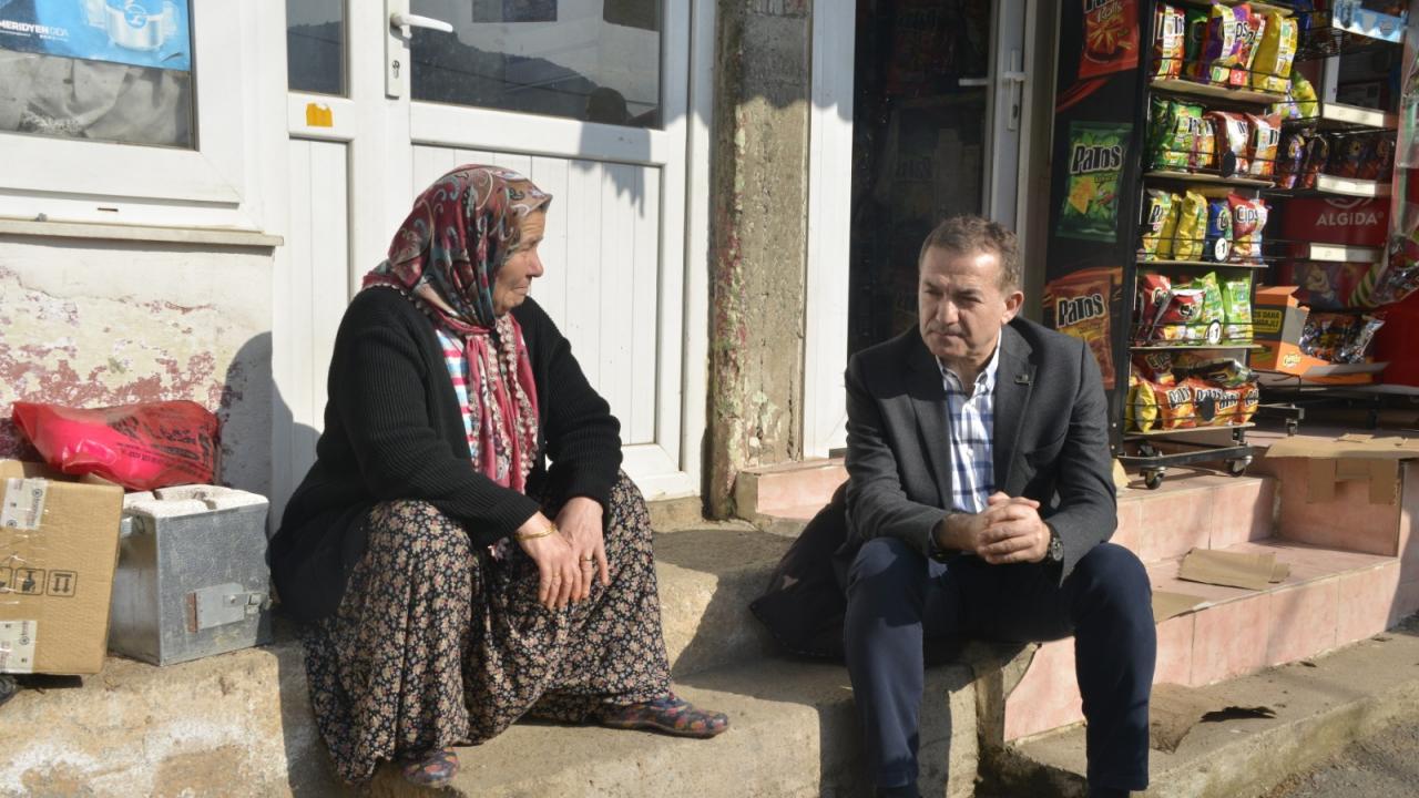 Başkan Özyiğit, Afetzede Üreticileri Ziyaret Etti