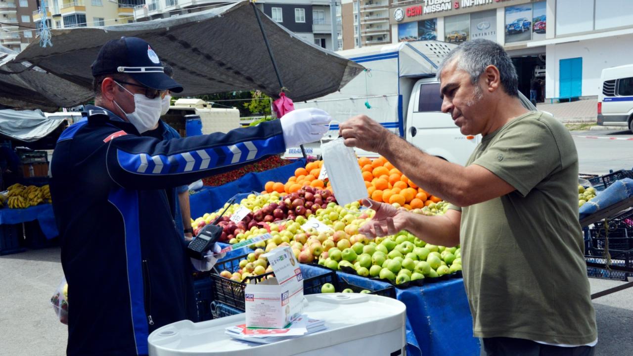 Yenişehir Belediyesi Semt Pazarlarında Teyakkuzda