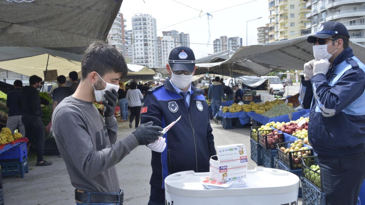 Yenişehir Belediyesi Semt Pazarlarında Teyakkuzda