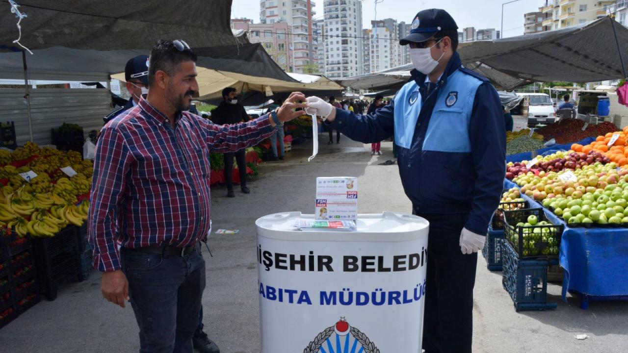 Yenişehir Belediyesi Semt Pazarlarında Teyakkuzda