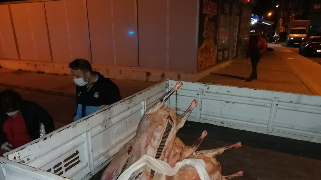 Yenişehir Zabıtadan Kaçak Et Operasyonu
