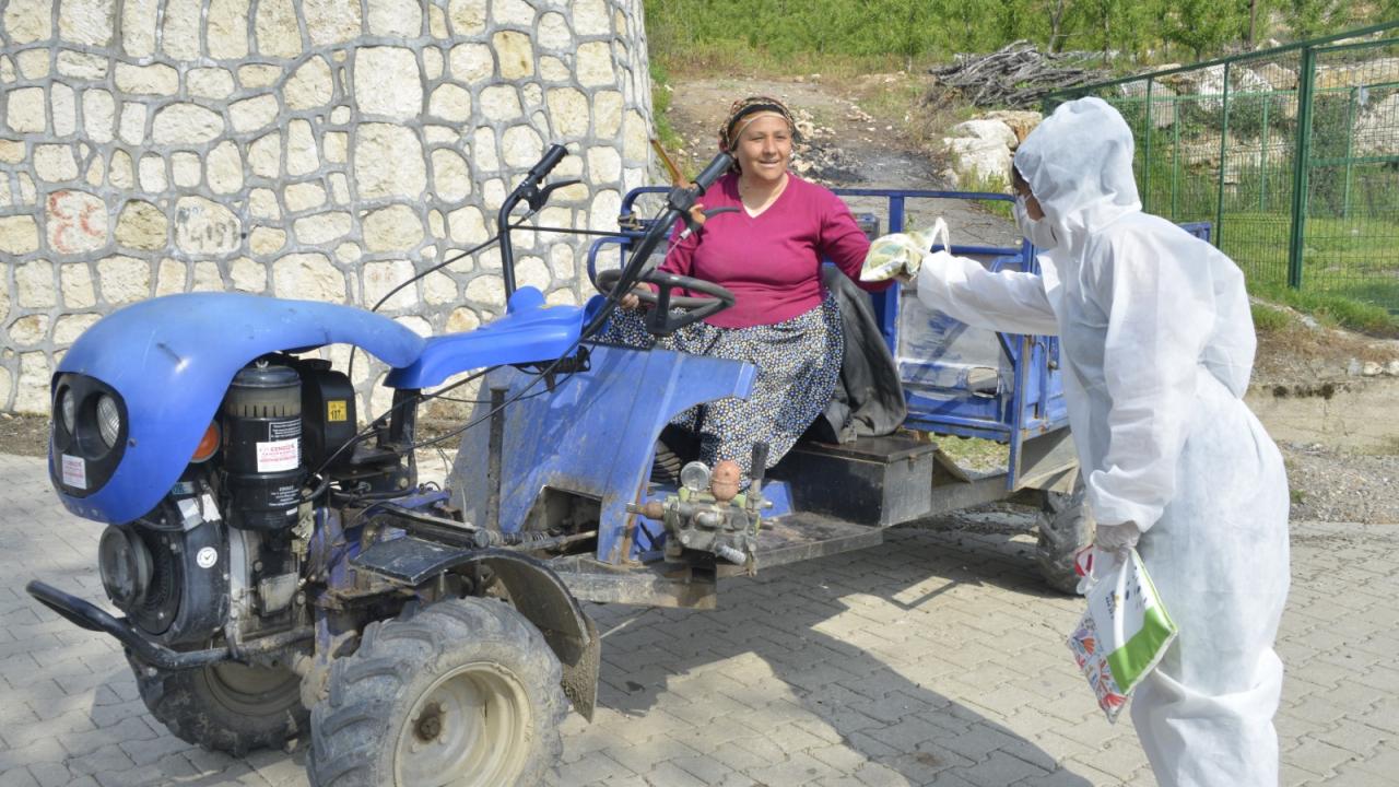 Yenişehir’deki Kırsal Mahallelere Hijyen Paketi