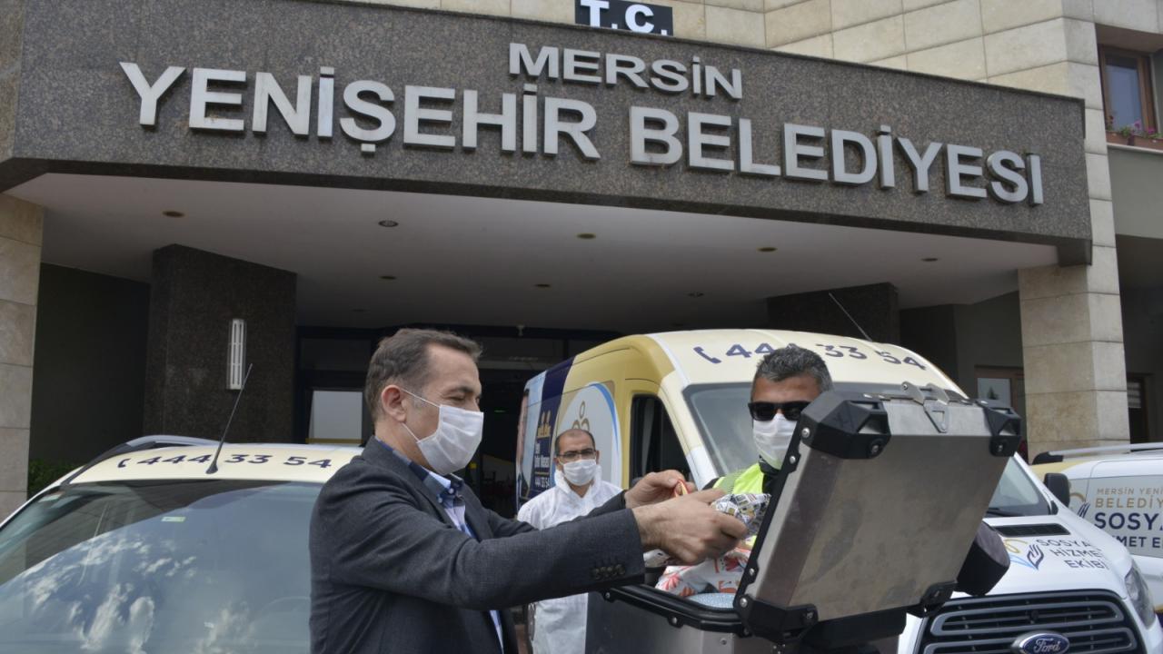 Yenişehir’deki Kırsal Mahallelere Hijyen Paketi