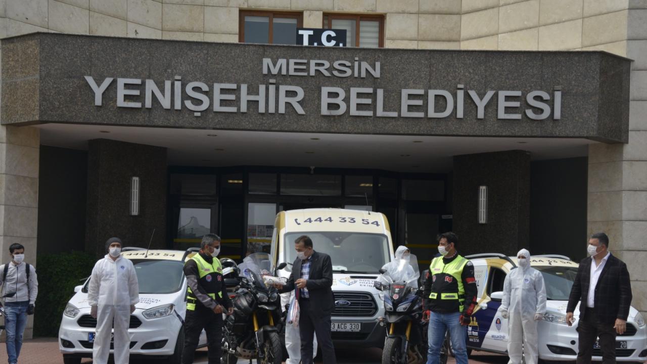 Yenişehir’deki Kırsal Mahallelere Hijyen Paketi