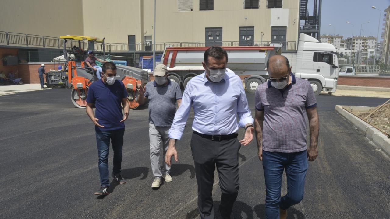 Yenişehir Belediyesi kenti nakış nakış işliyor