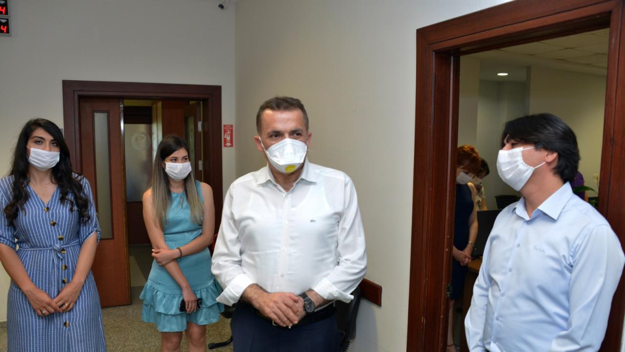 Başkan Özyiğit, personellerle buluşmaya devam ediyor