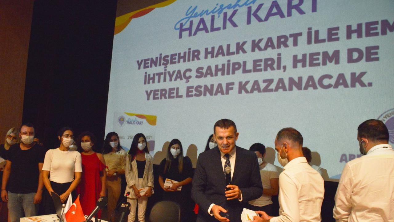Yenişehir Halk Kart vatandaşlara ulaştı