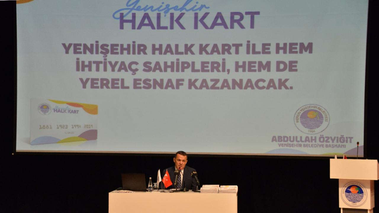 Yenişehir Halk Kart vatandaşlara ulaştı