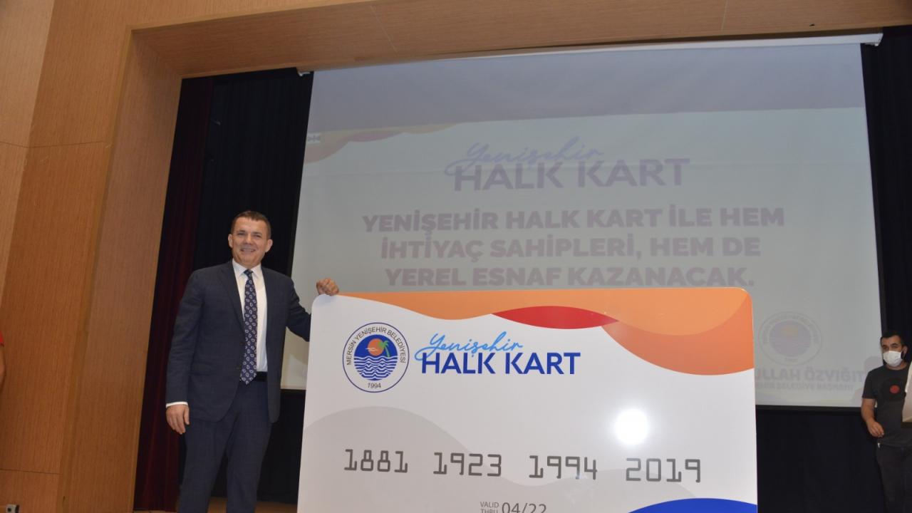 Yenişehir Halk Kart vatandaşlara ulaştı