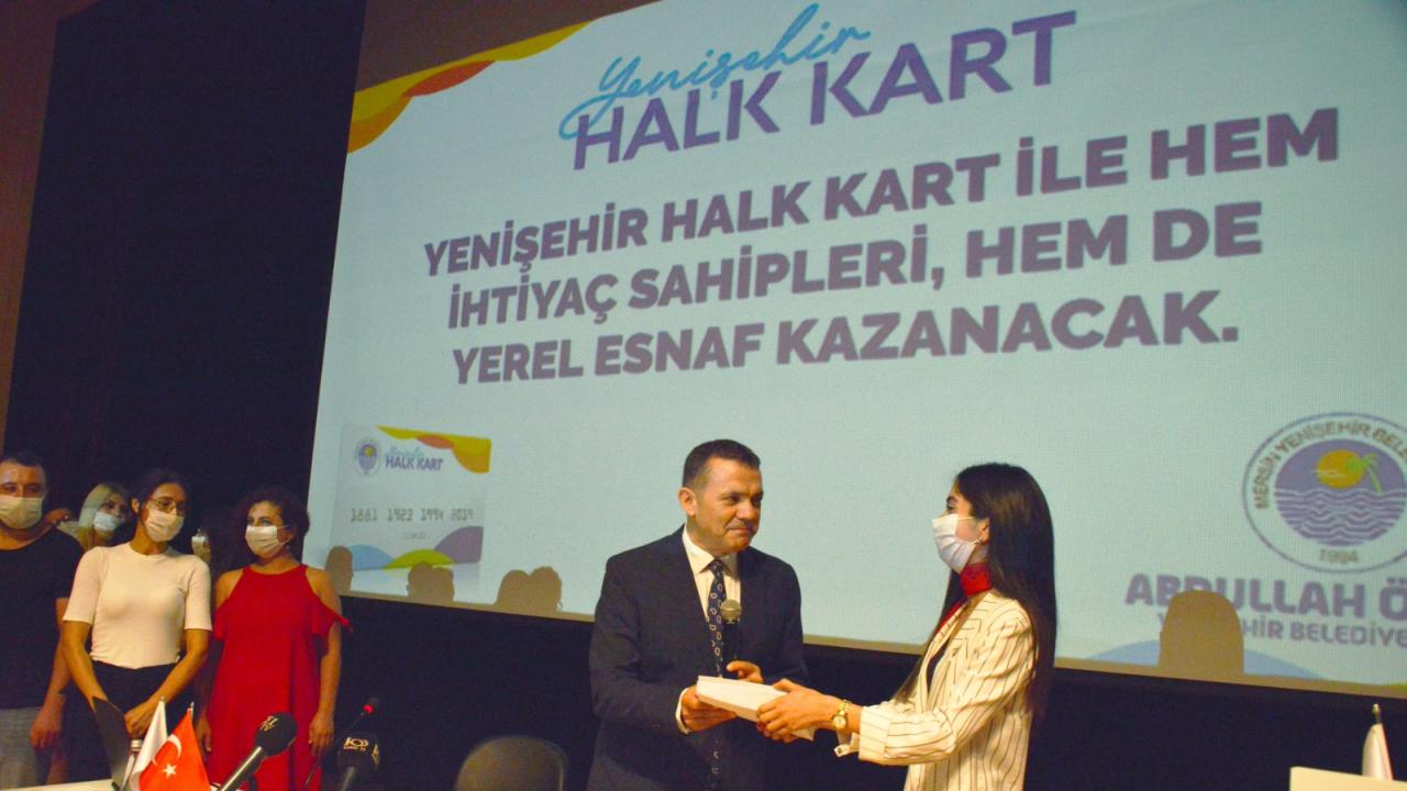 Yenişehir Halk Kart vatandaşlara ulaştı