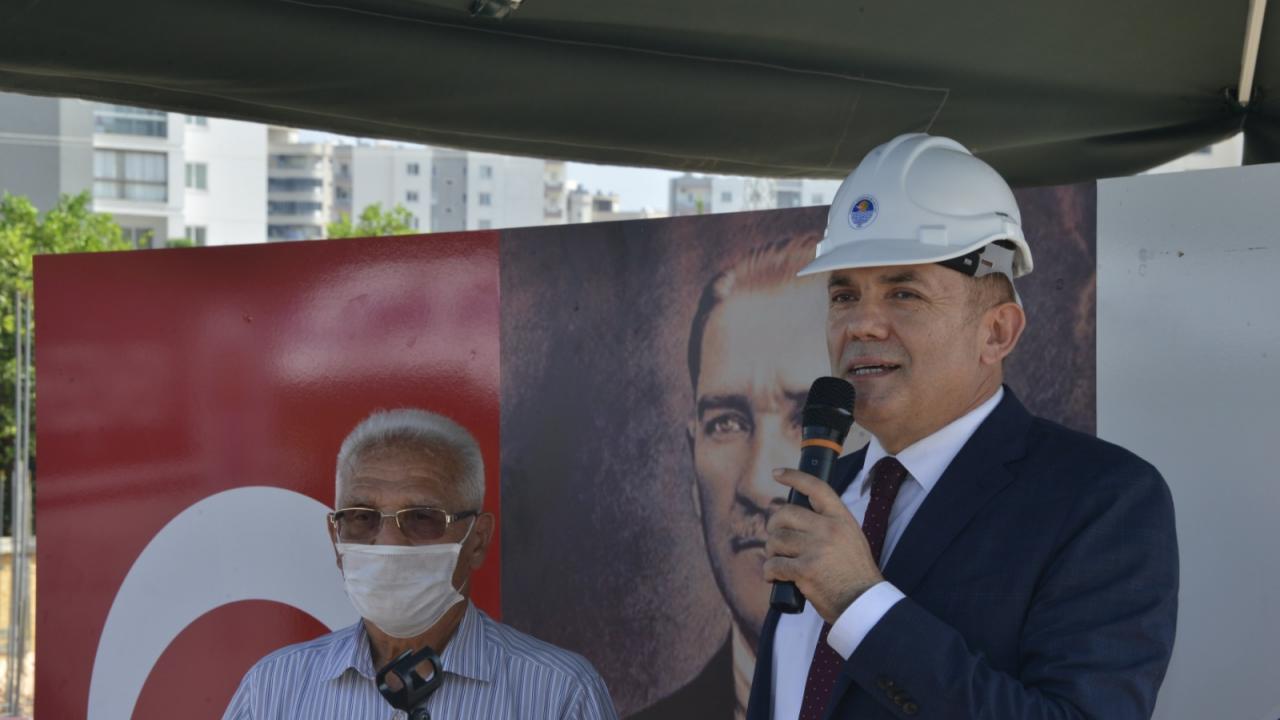 Yenişehir Belediyesi gündüz bakımevinin temelini attı