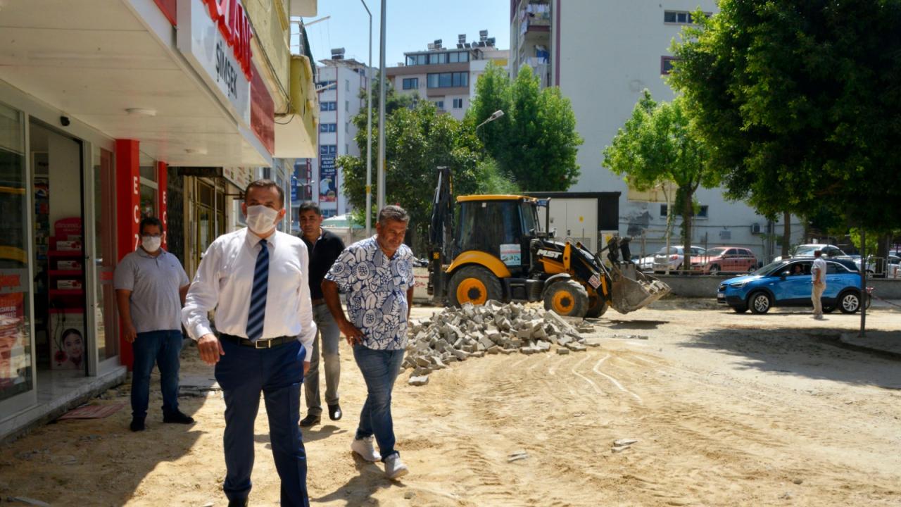 Başkan Özyiğit, çalışmaları yerinde inceledi