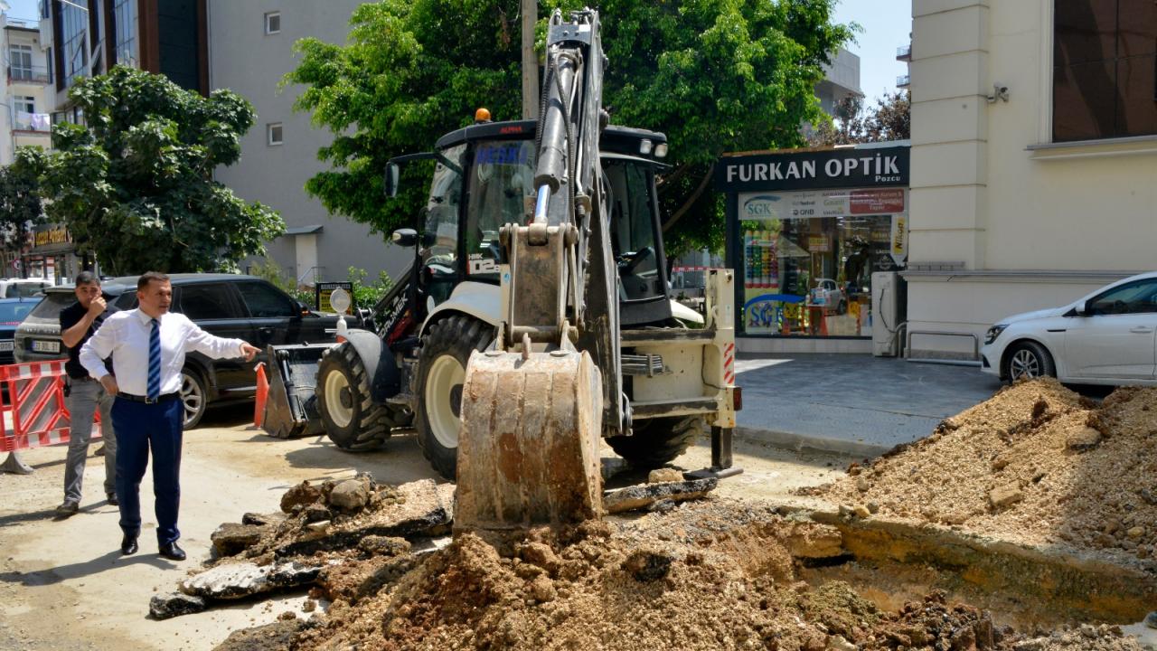 Başkan Özyiğit, çalışmaları yerinde inceledi
