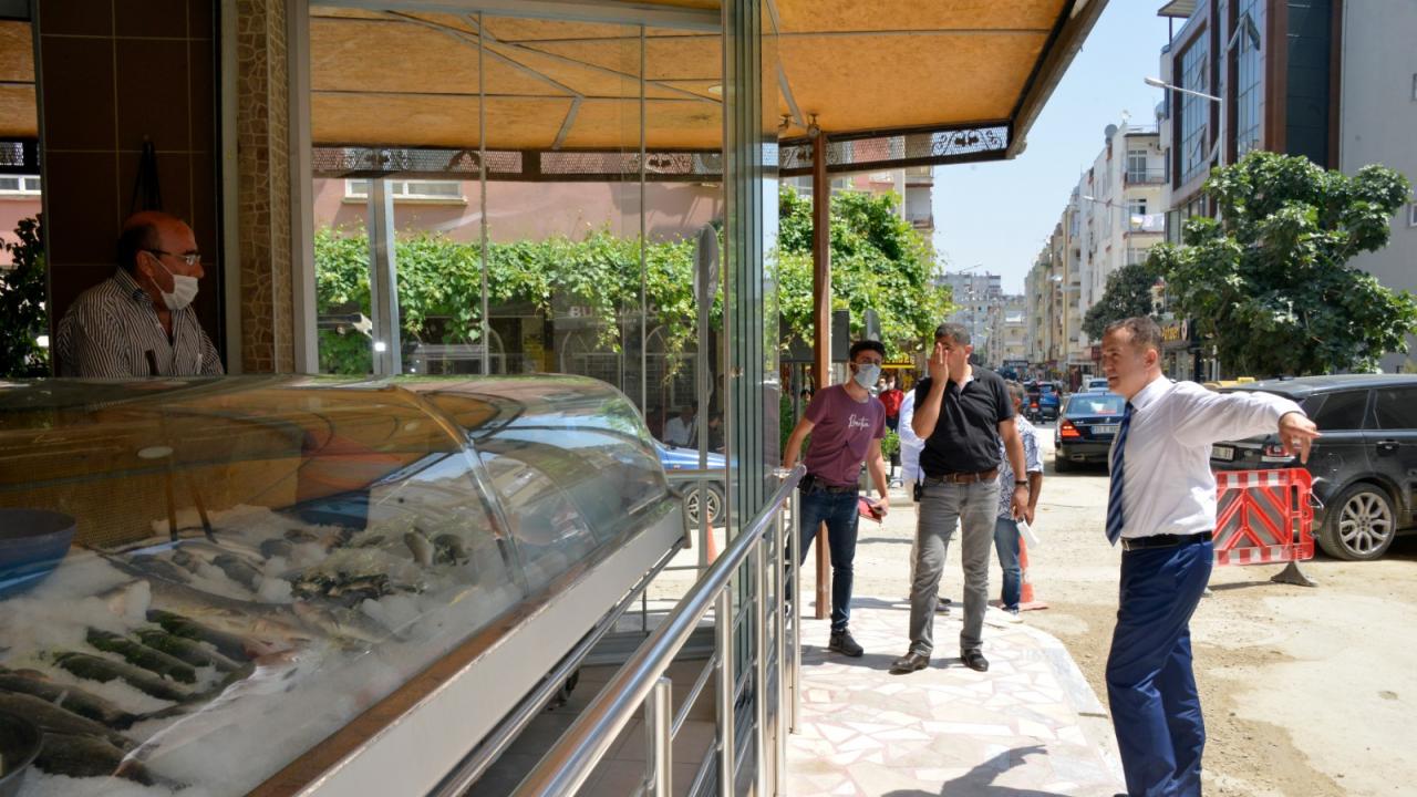 Başkan Özyiğit, çalışmaları yerinde inceledi