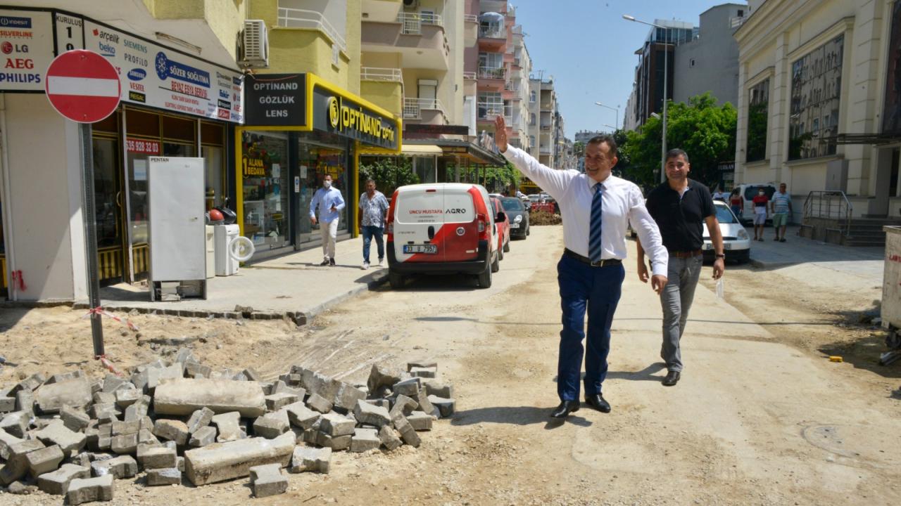 Başkan Özyiğit, çalışmaları yerinde inceledi
