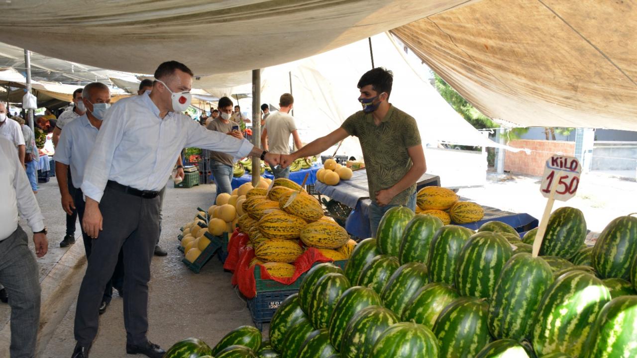 Başkan Özyiğit, Covid-19 denetimlerini sürdürüyor