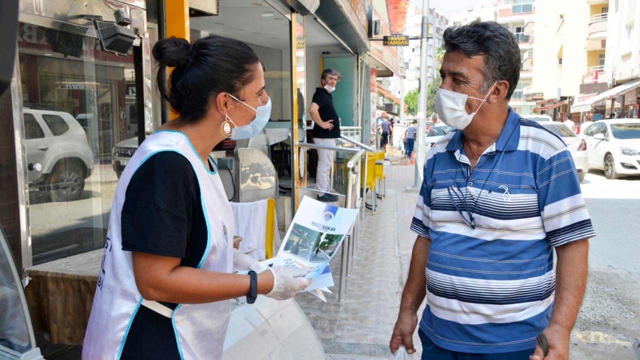 Çalışmalar sürerken vatandaşlar da bilgilendiriliyor 