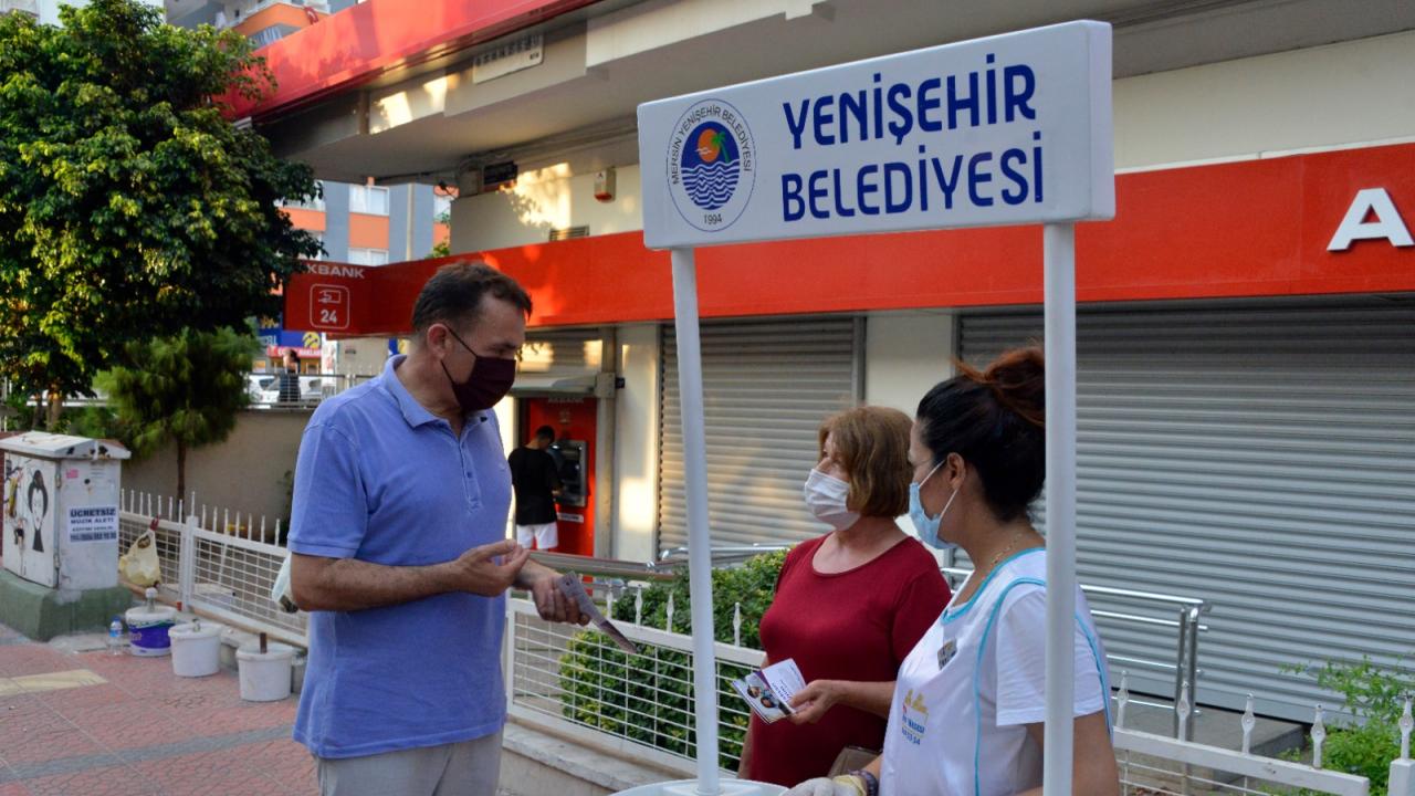 Başkan Özyiğit, uzaktan eğitim için sokağa çıktı