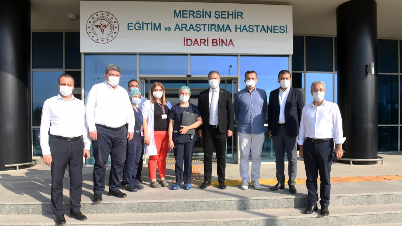 Başkan Özyiğit, Aziz Aydınlık’ın durumu hakkında bilgi aldı
