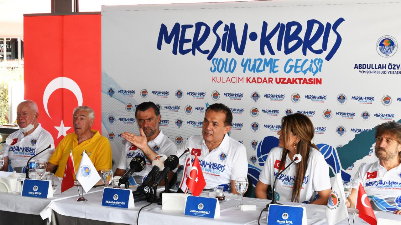 Mersin’den Kıbrıs’a Tarihi Kulaçlar Atılacak