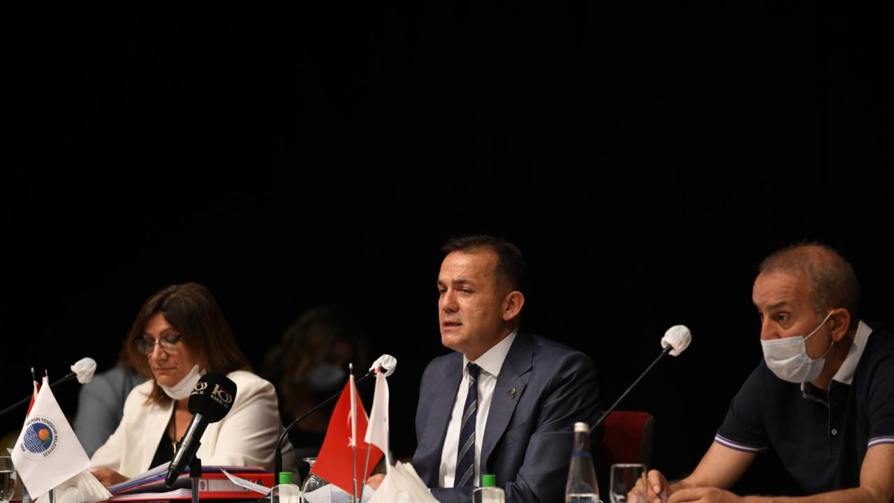 Yenişehir Belediyesinden muhtarlıklara aylık 350 TL ayni yardım