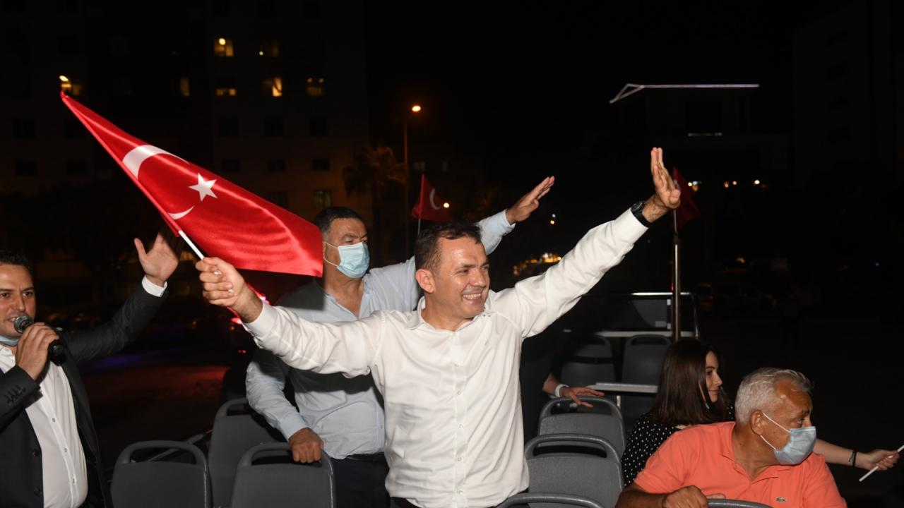 Yenişehir sokaklarında Cumhuriyet coşkusu 