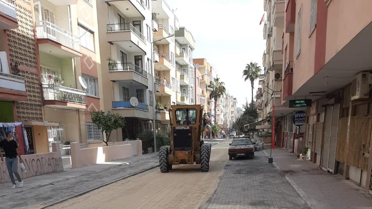 Yenişehir’de asfalt ve yol yapım çalışmaları sürüyor