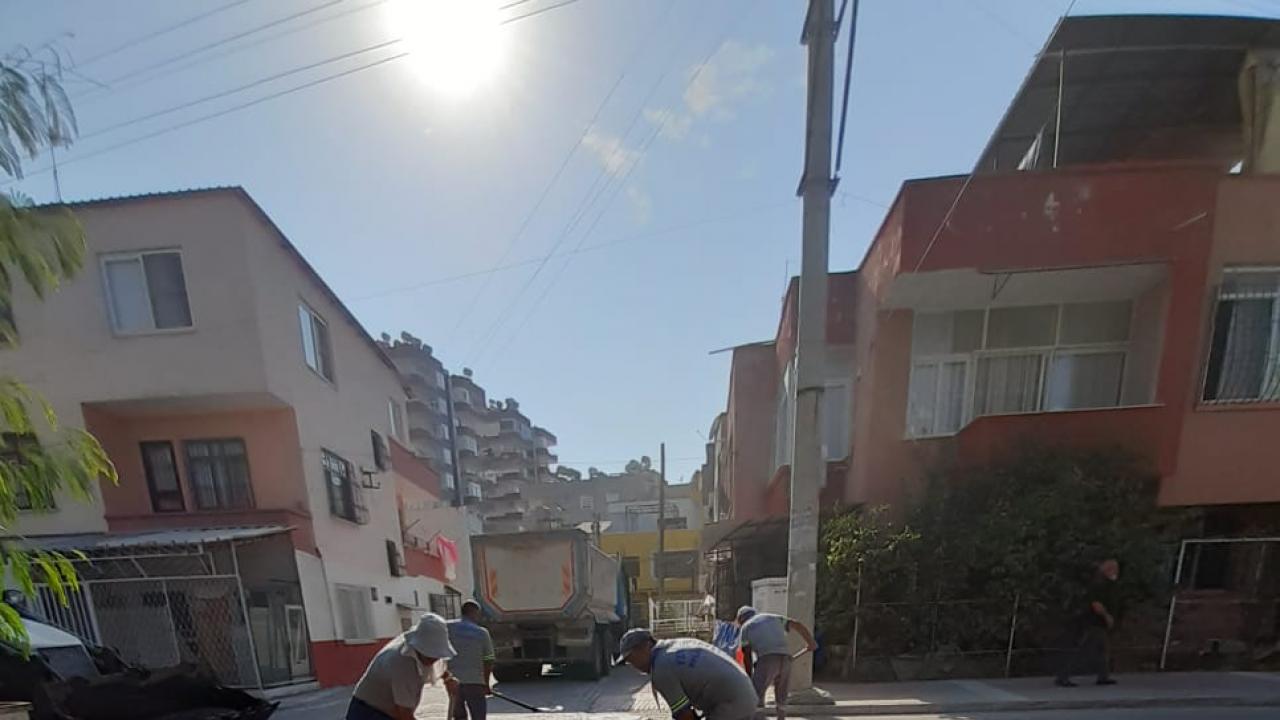 Yenişehir’de asfalt ve yol yapım çalışmaları sürüyor