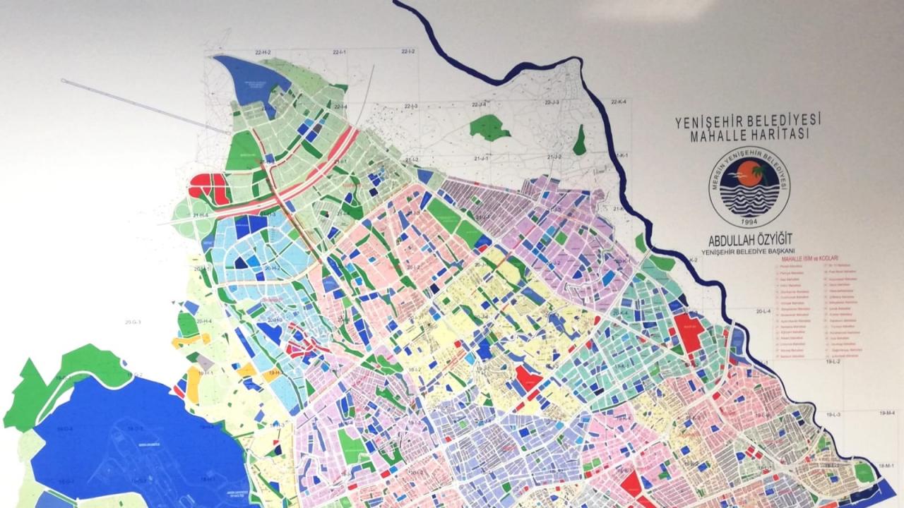 Yenişehir’de imar planlarının 3 etabı tamamlandı
