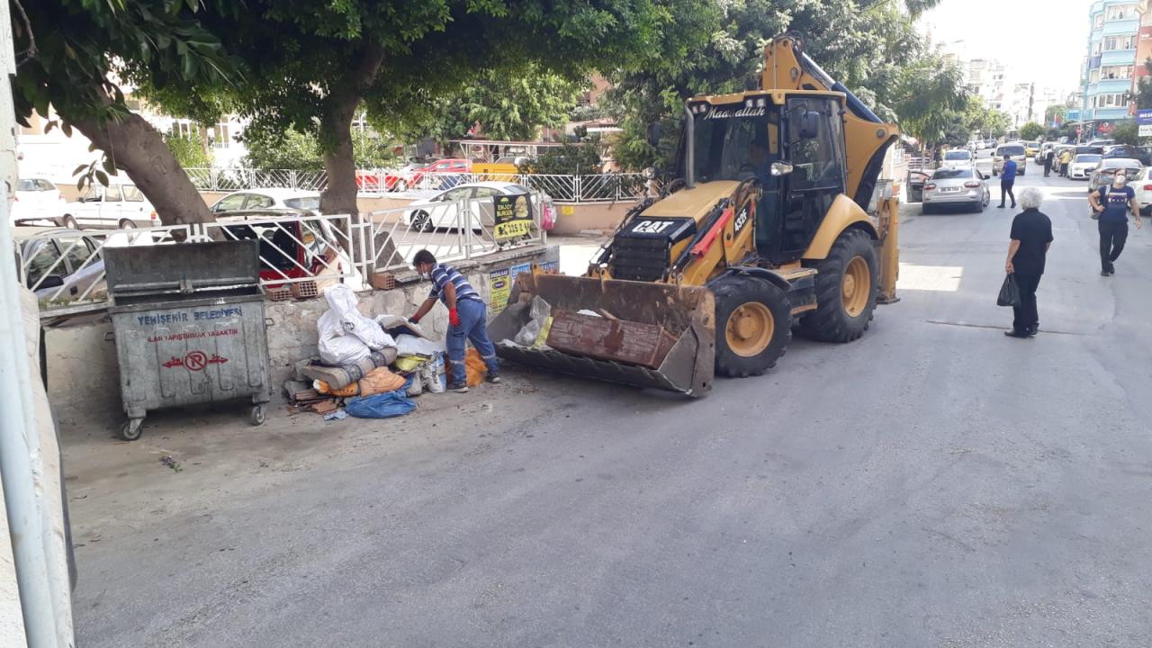 Yenişehir’de temizlik ve hijyen çalışmaları sürüyor