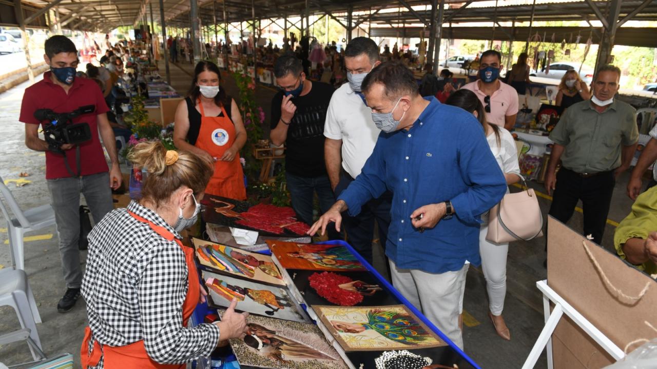 Yenişehir’in tüm renkleri kadın üreticiler için bir arada