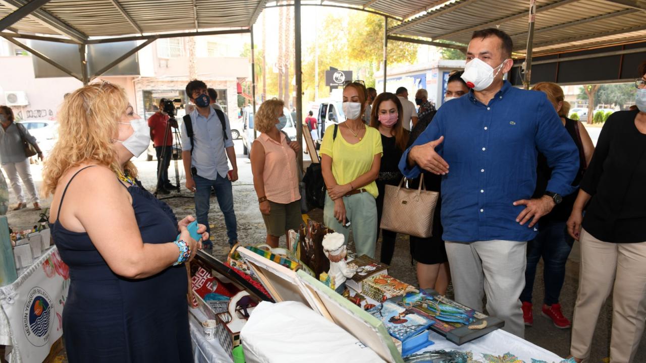 Yenişehir’in tüm renkleri kadın üreticiler için bir arada