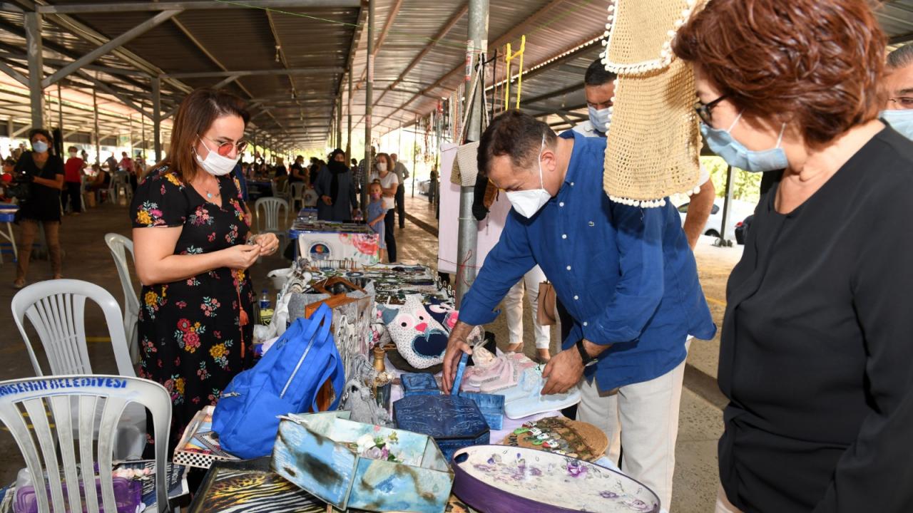 Yenişehir’in tüm renkleri kadın üreticiler için bir arada