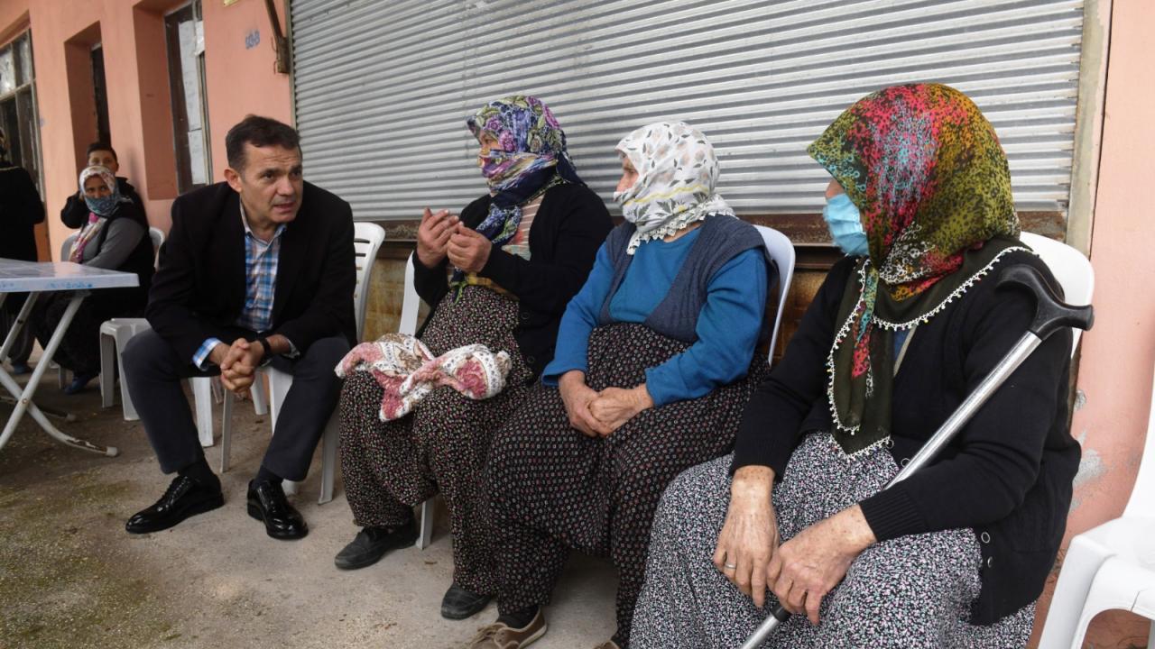 Başkan Özyiğit, kırsal mahalleleri adım adım gezdi