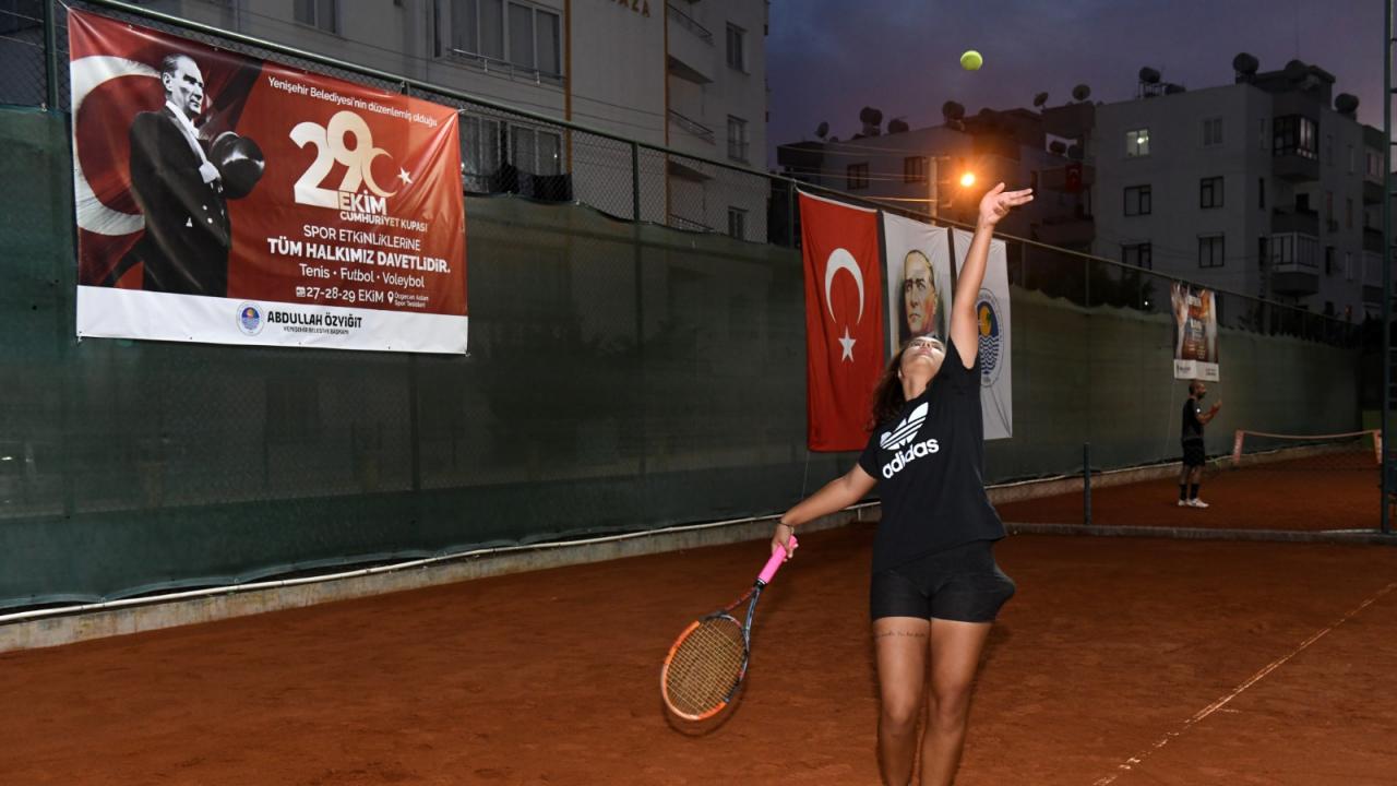 Cumhuriyet Kupası Tenis Turnuvası sona erdi