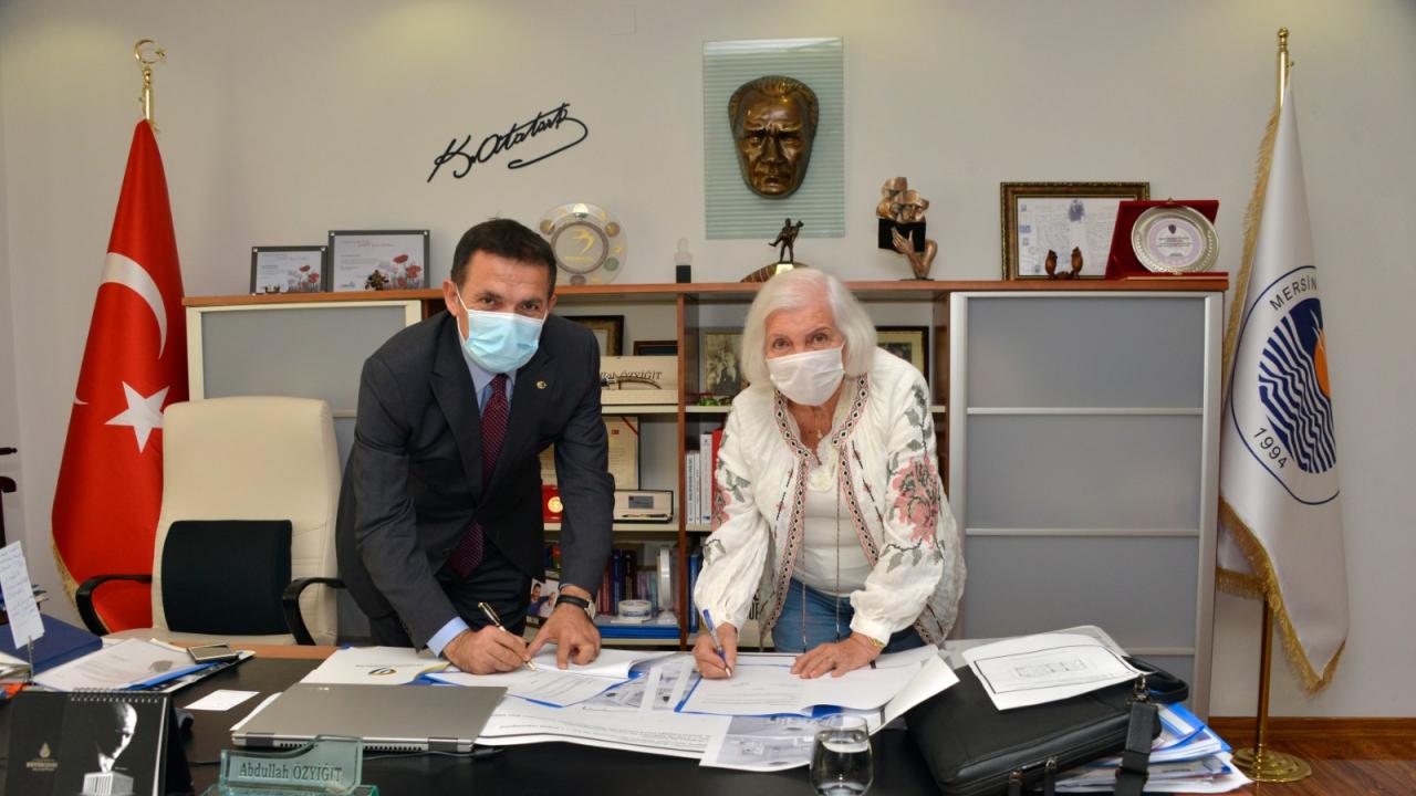 Yenişehir Belediyesi Ülkü Ongun Kütüphanesi kuruluyor