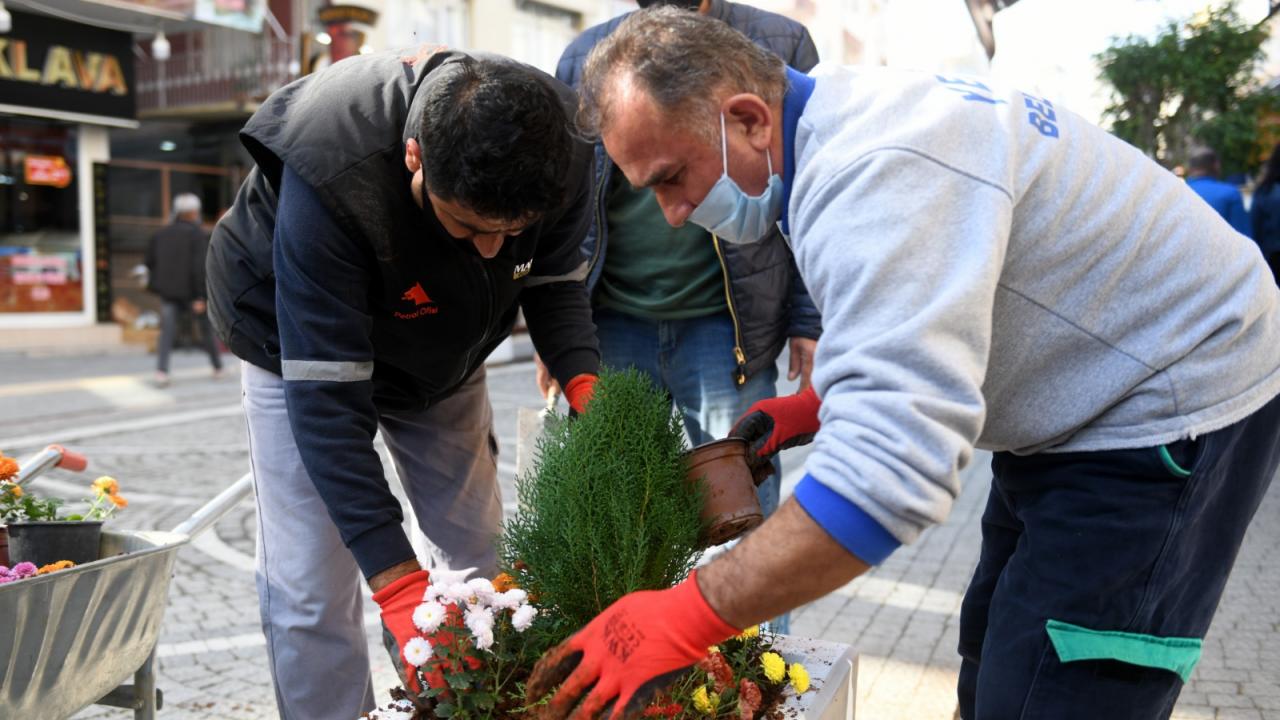 Alanya Sokağı artık çok daha renkli 