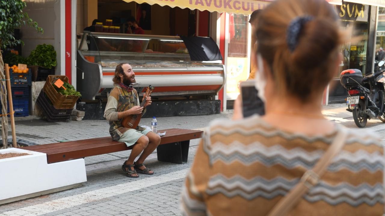 Alanya Sokağı artık çok daha renkli 