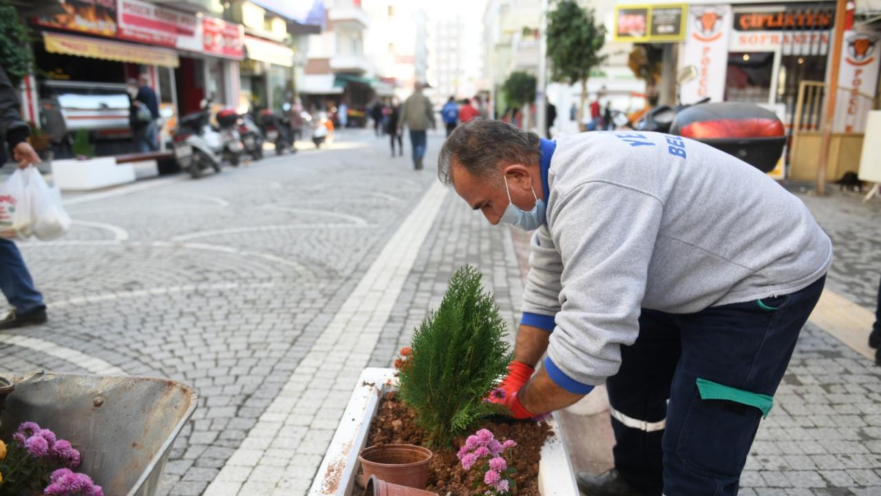 Alanya Sokağı artık çok daha renkli 